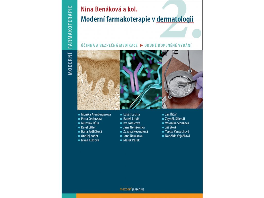 Moderní farmakoterapie v dermatologii, 2. vydání